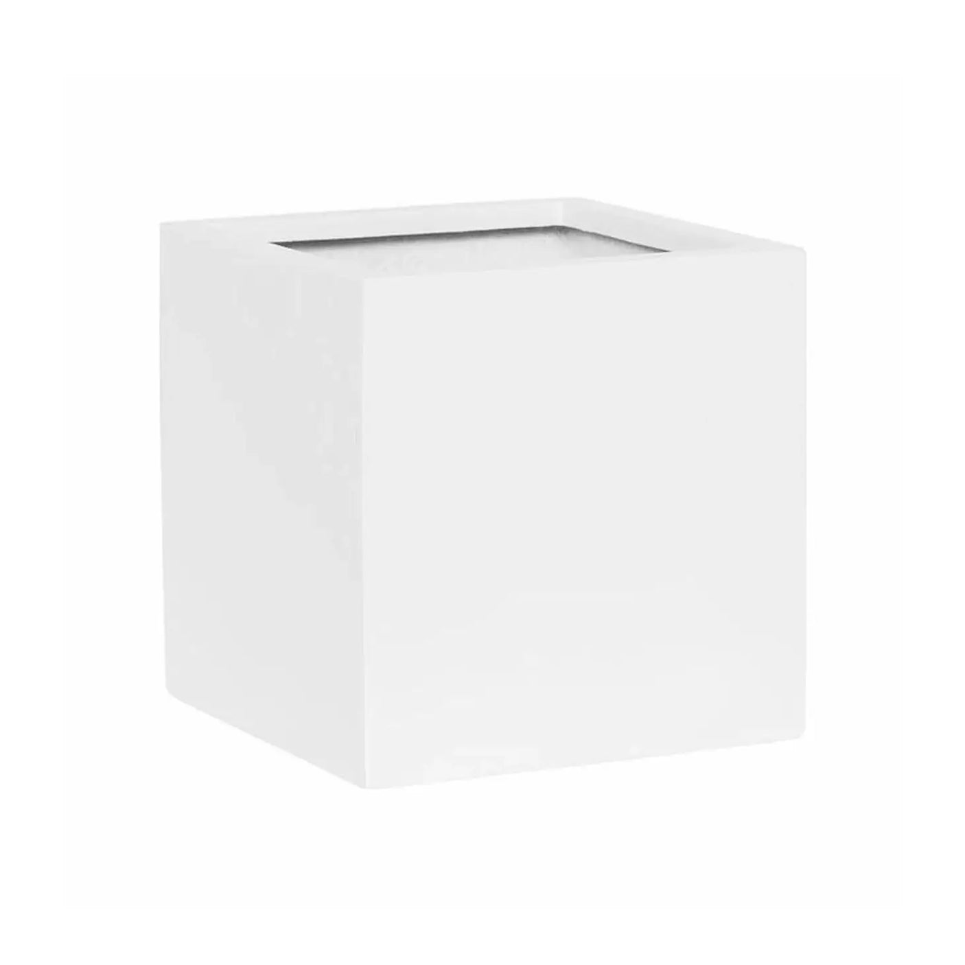 Fiberstone Qube matt white Homefactory Potte