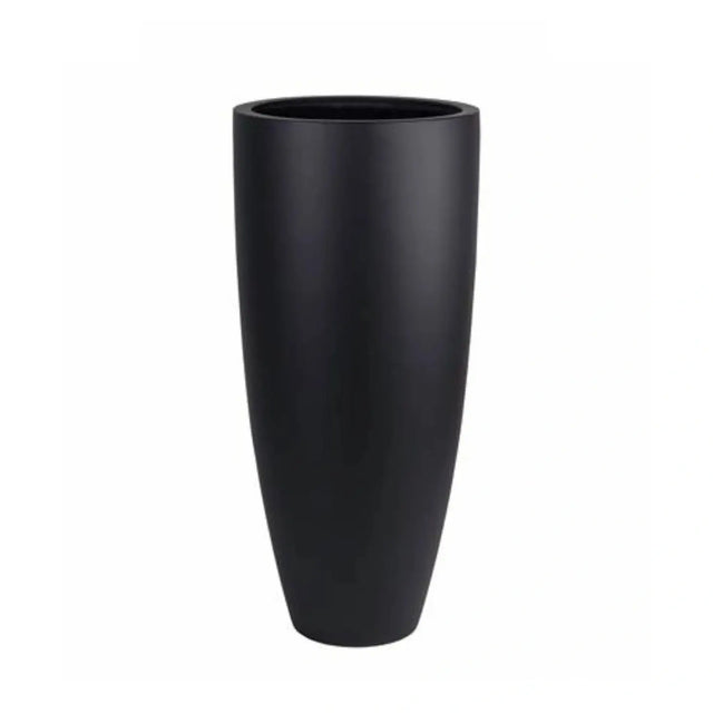 Fiberstone Conical matt black Homefactory Potte
