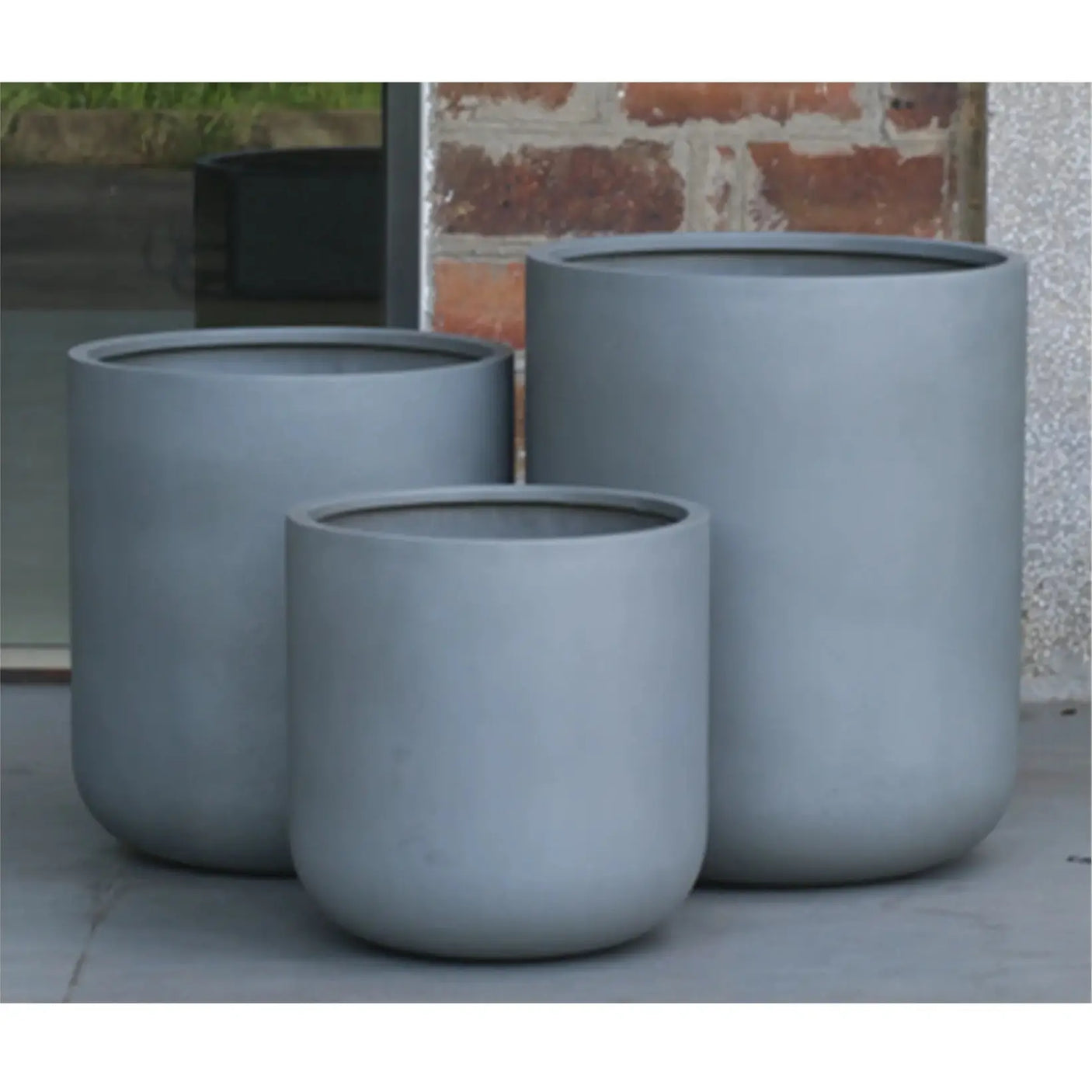 Fiberstone Conical matt white Homefactory Potte