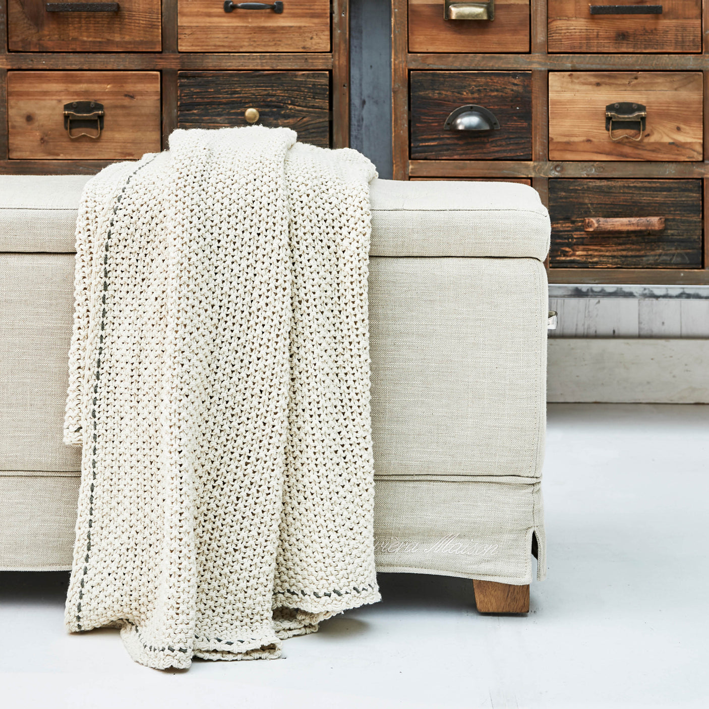 The Club benk 160x40 cm Riviera Maison Benk