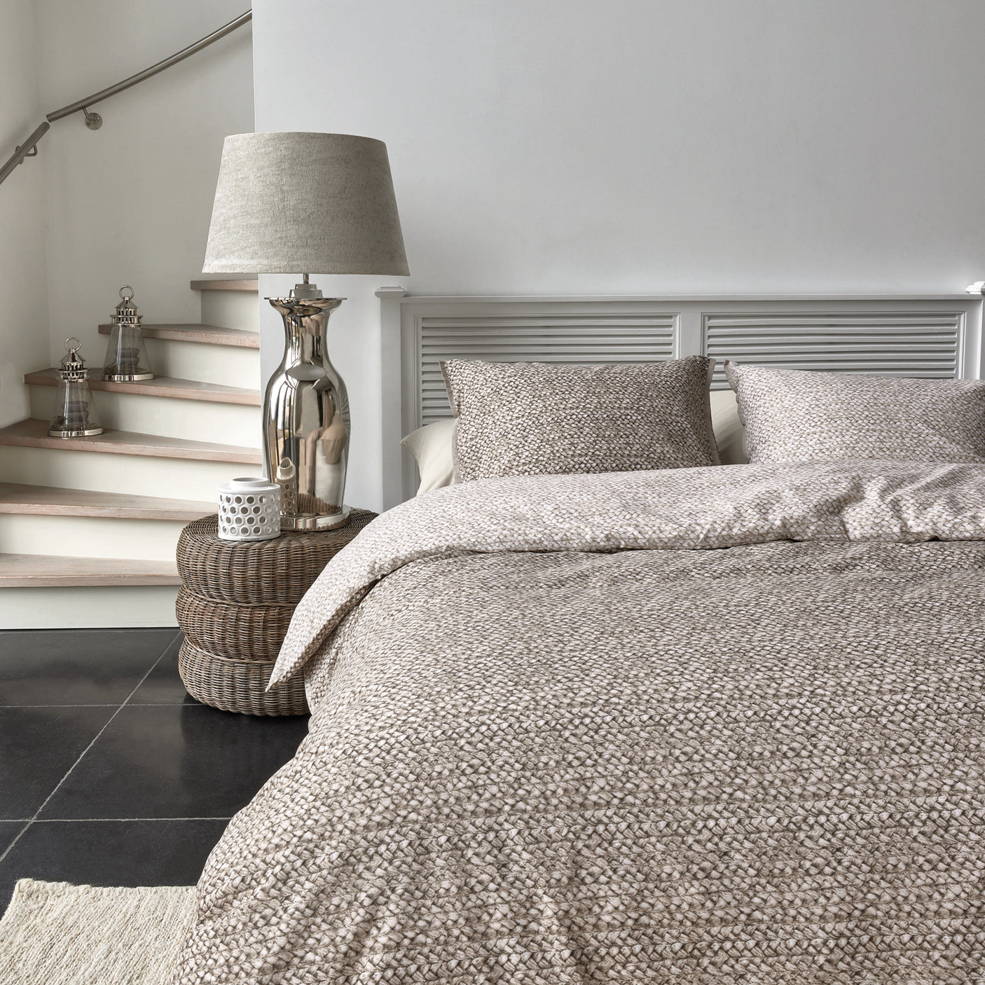 Rustic Rattan Macaron pall Riviera Maison Pall