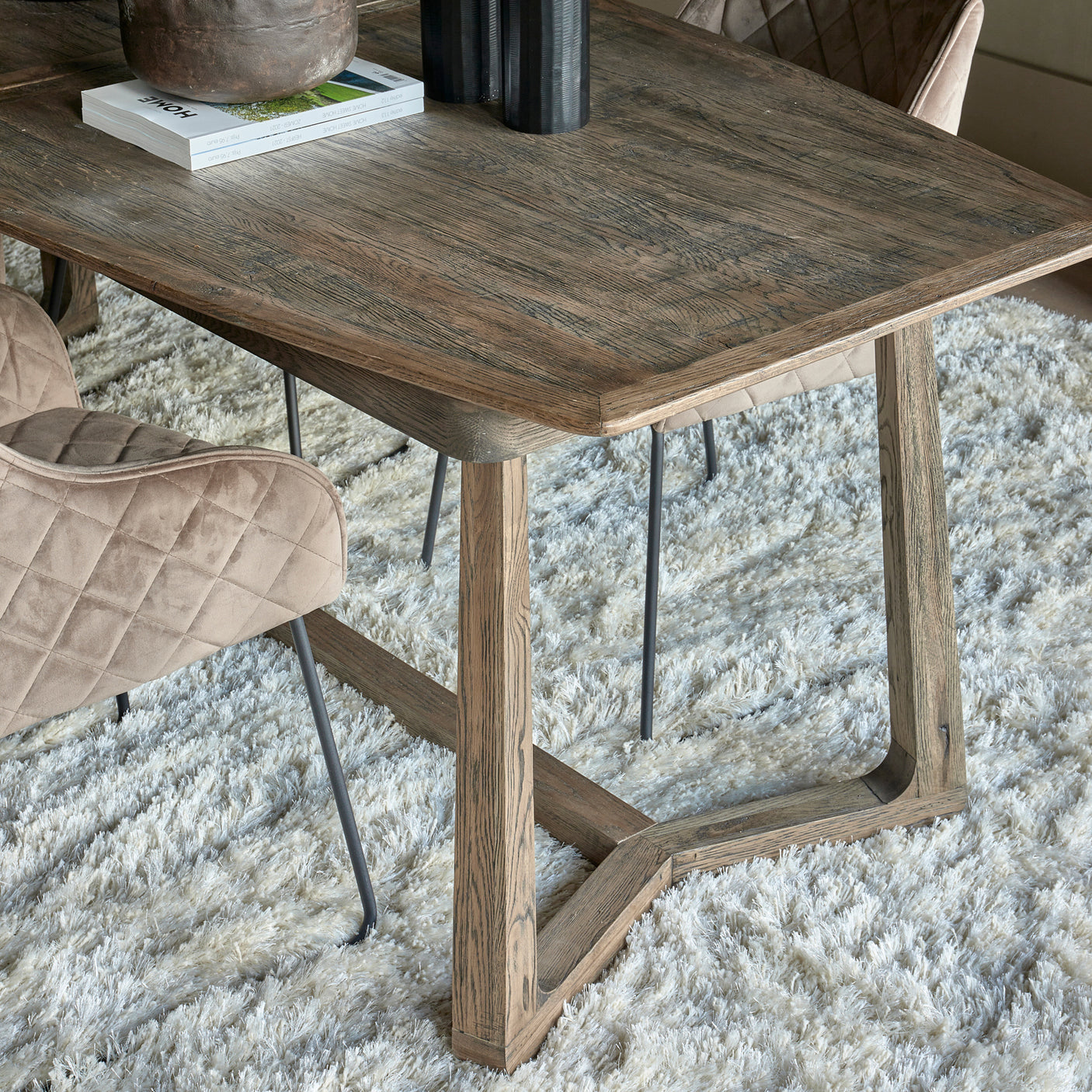 Miller spisebord uttrekkbar Riviera Maison Spisebord