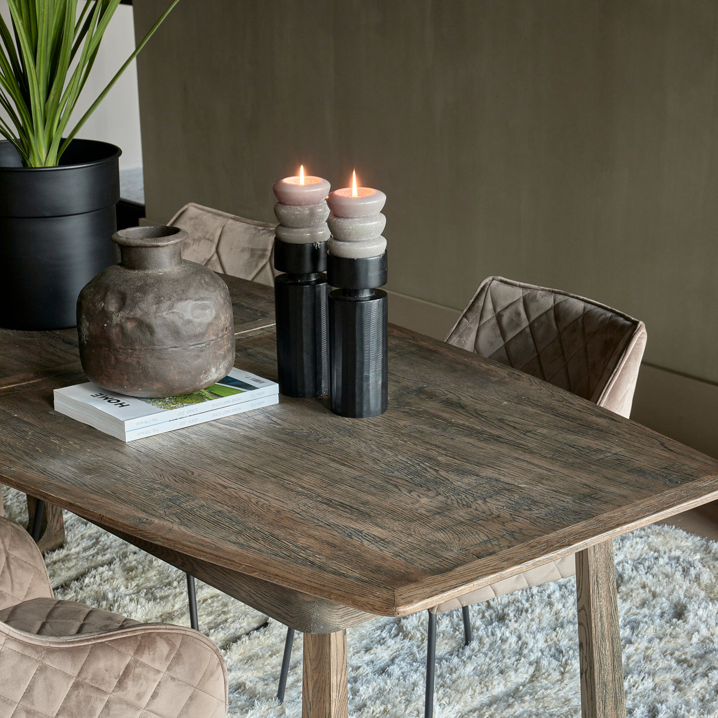 Miller spisebord uttrekkbar Riviera Maison Spisebord