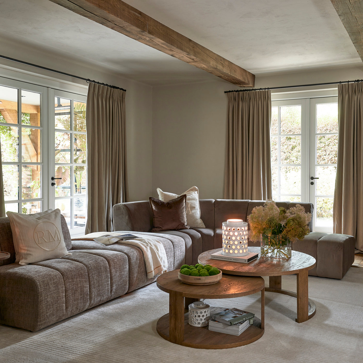 Astoria sofabord sett med 2 Riviera Maison Sofabord