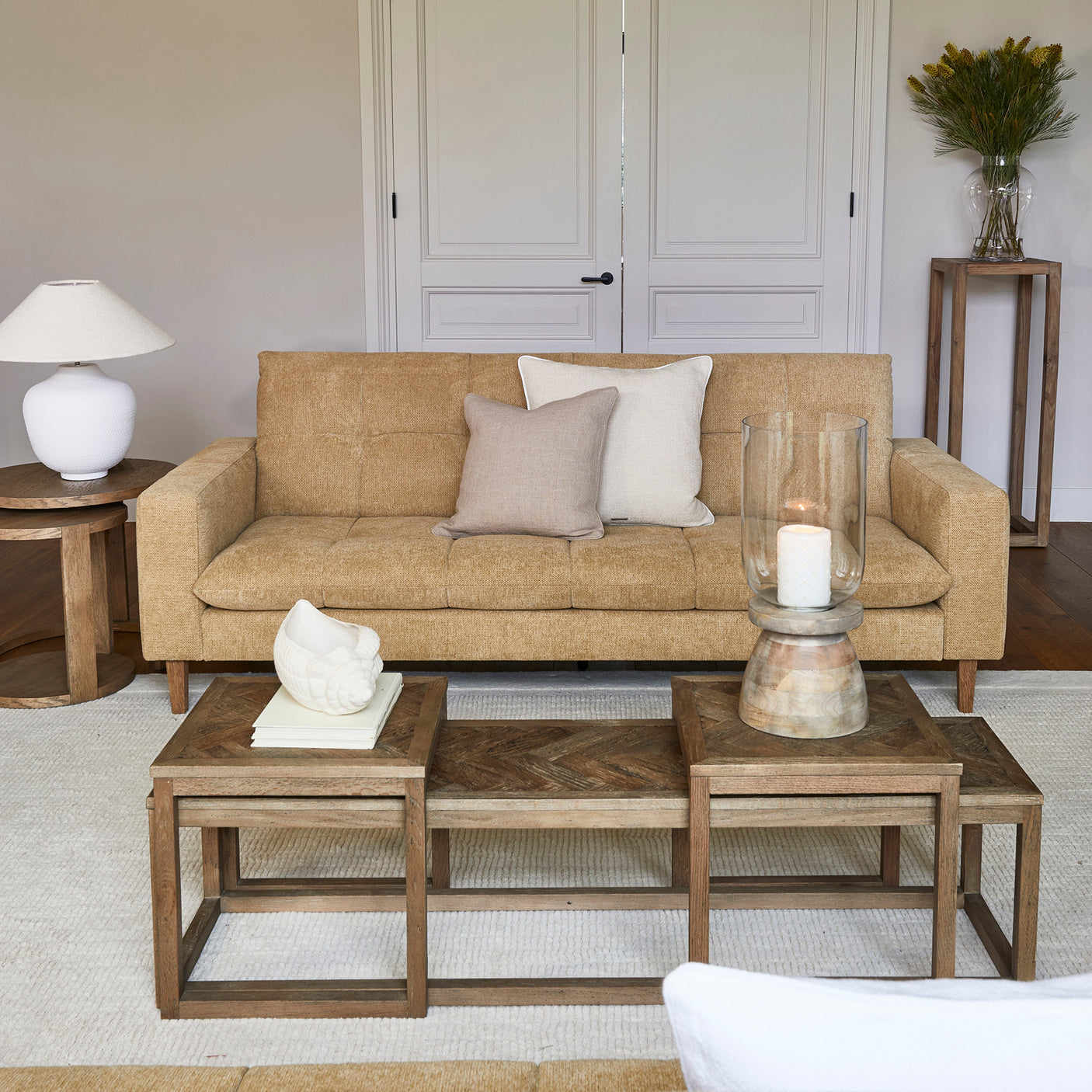 Harbour Island sofabord sett med 3 Riviera Maison Sofabord