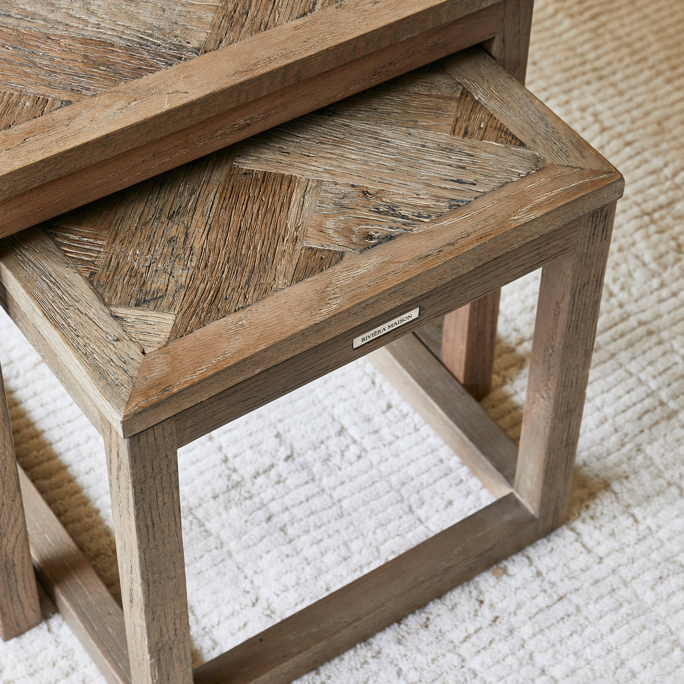 Harbour Island sofabord sett med 3 Riviera Maison Sofabord