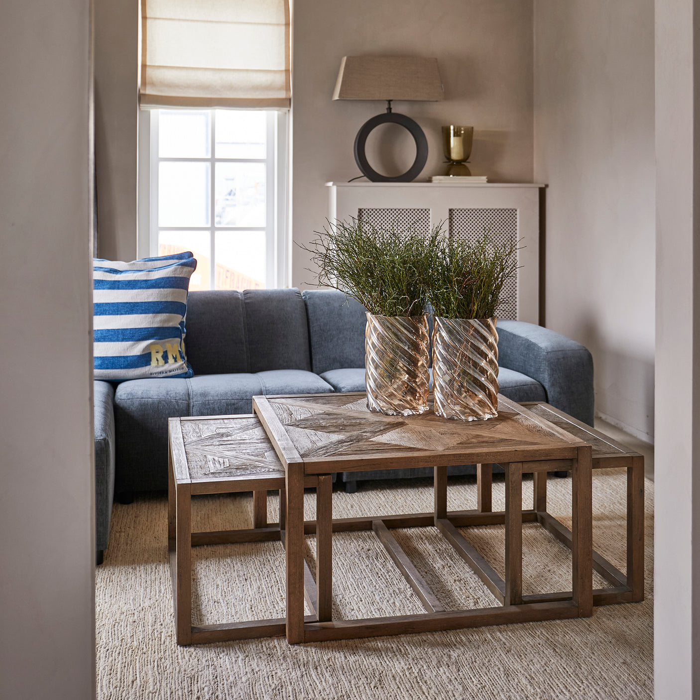 Romora Bay sofabord sett Riviera Maison Sofabord