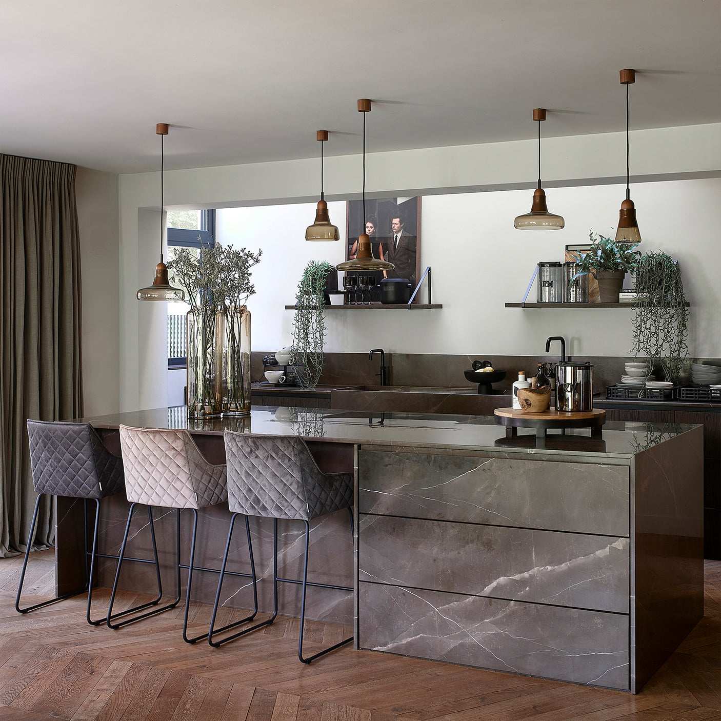 Frisco Drive Counter Stool Riviera Maison Barstol