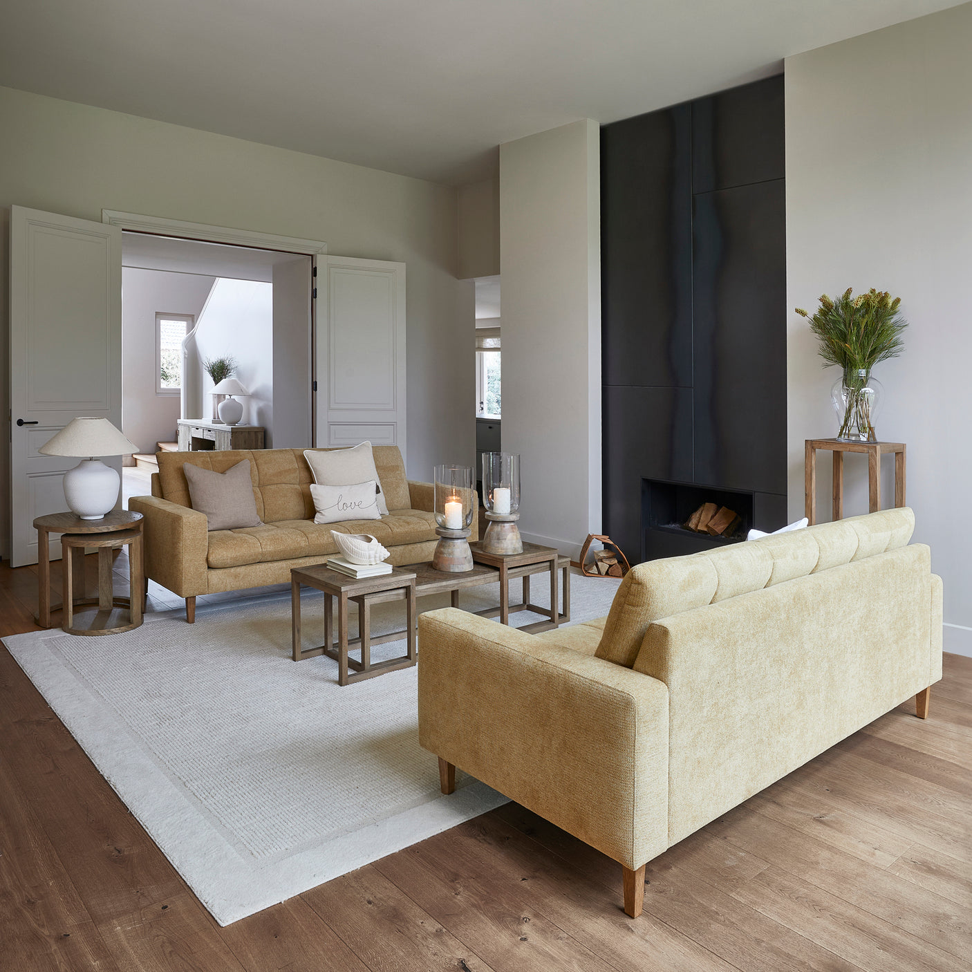 Astoria endebord sett med 2 Riviera Maison Sidebord