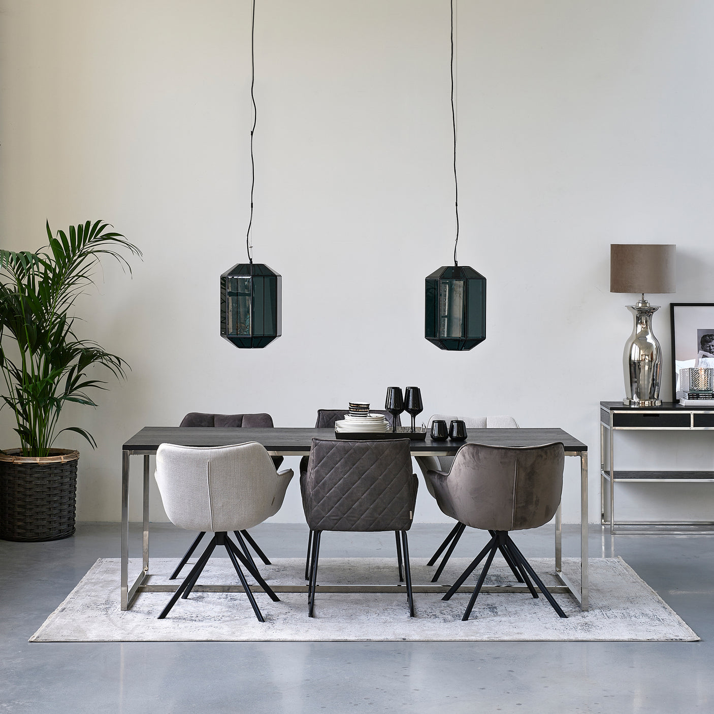 Carnaby Dining Armchair Turning Leg Riviera Maison Spisestol