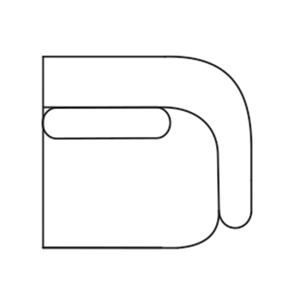 DIXON 1-seter seksjon høyre Artwood Sofa