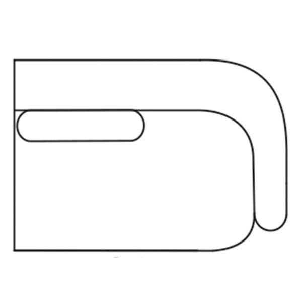 DIXON 1,5-seter seksjon høyre Artwood Sofa