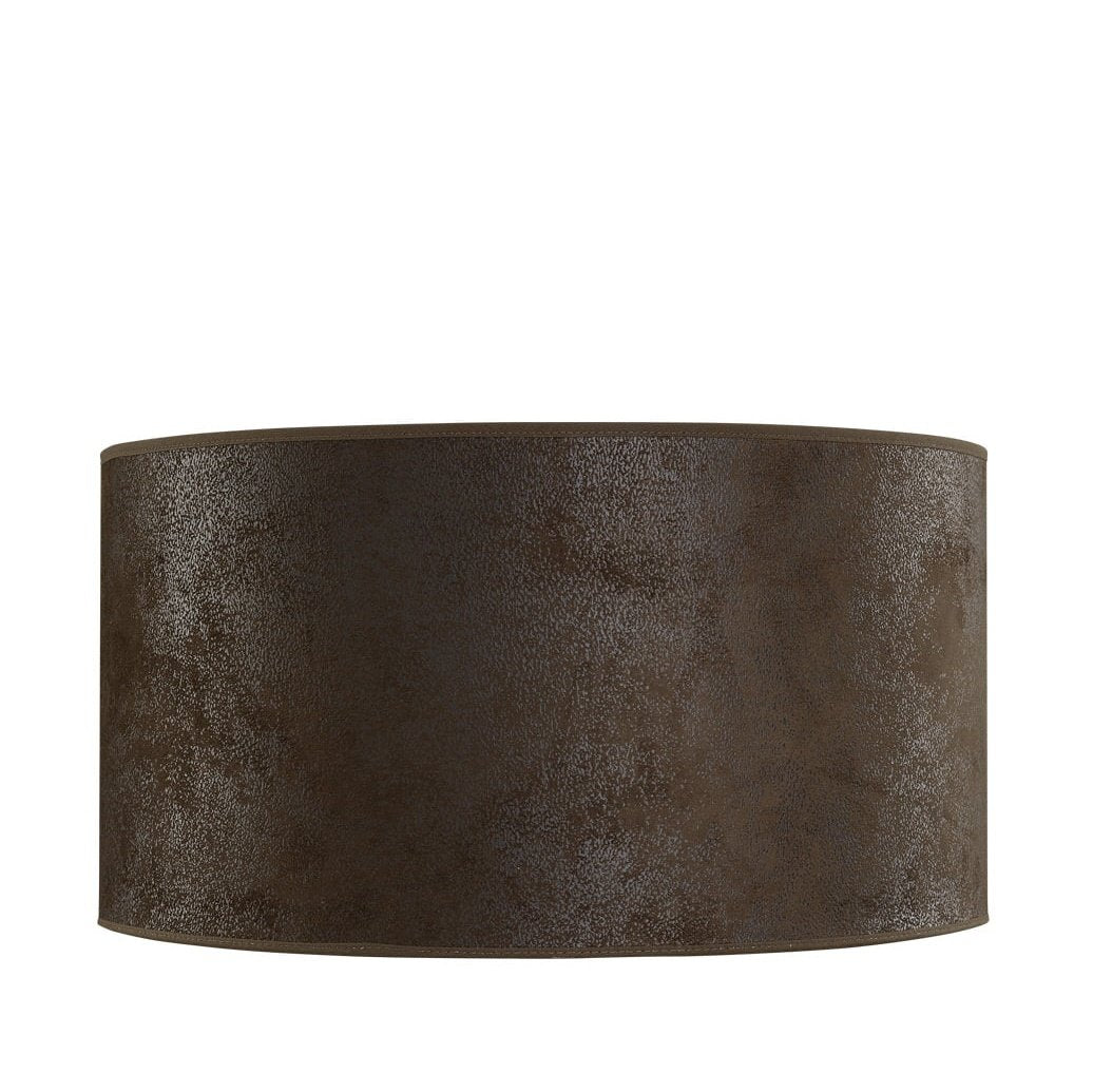 SHADE CYLINDER BROWN SUEDE Artwood Lampeskjerm