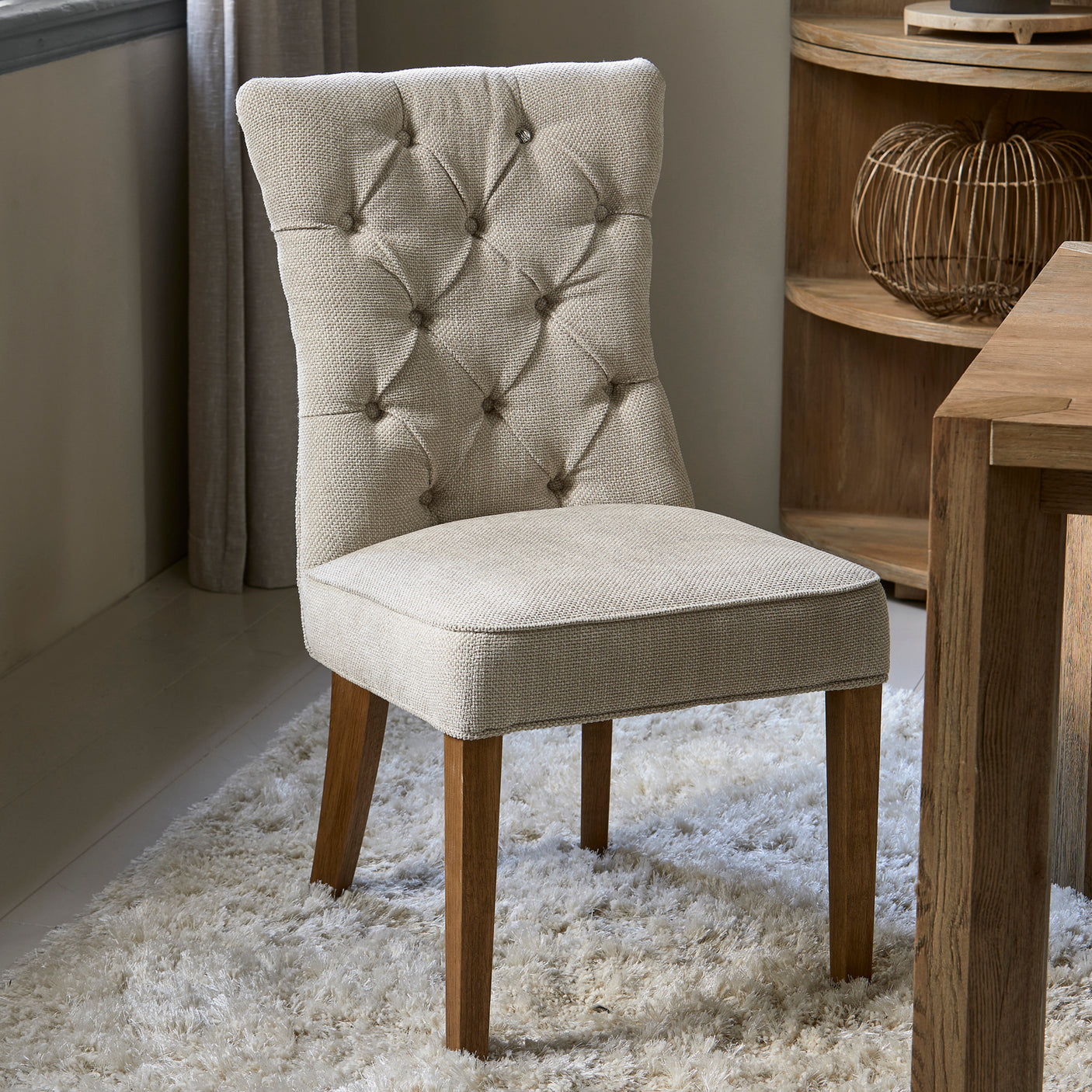 Balmoral spisestol brun ben Riviera Maison Spisestol