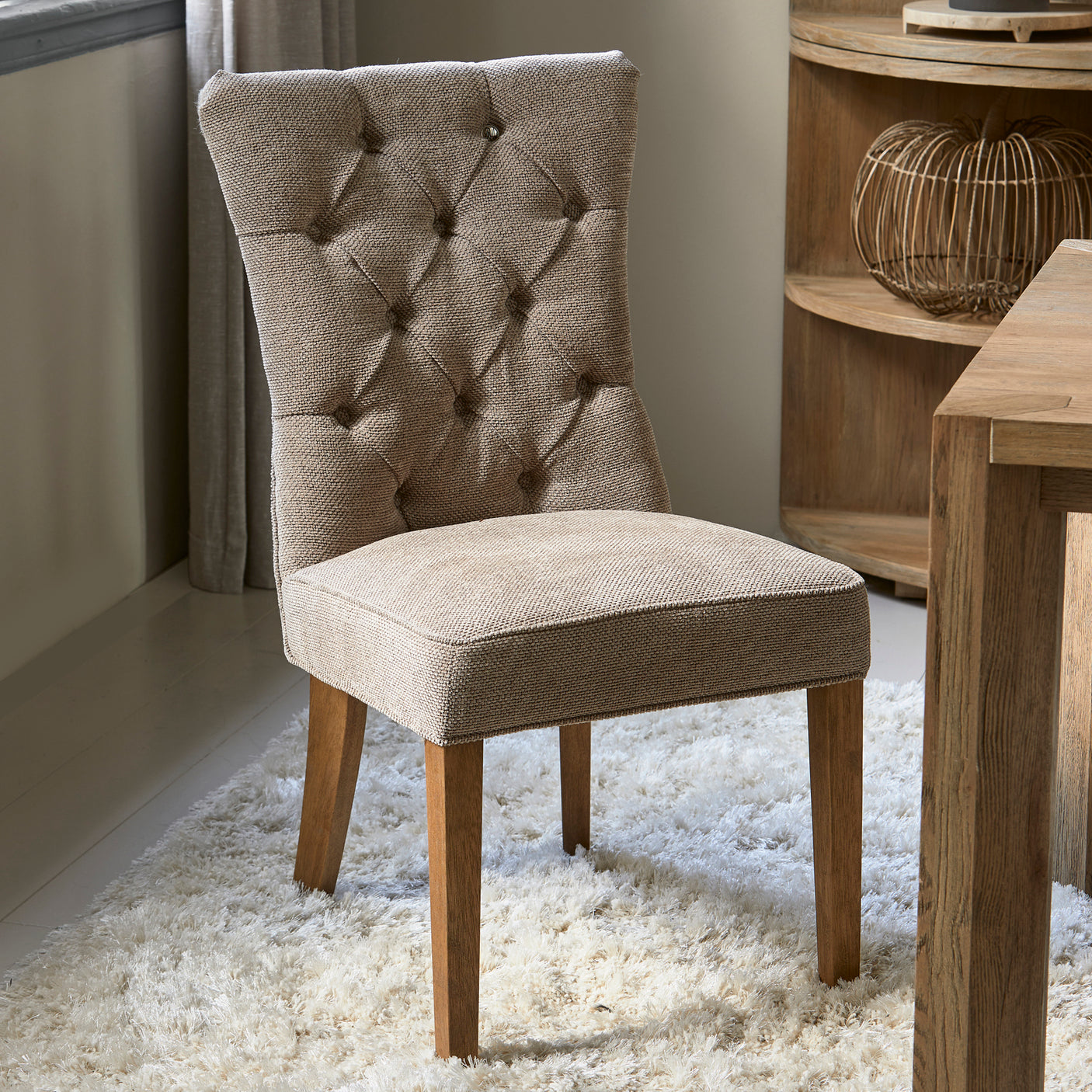 Balmoral spisestol brun ben Riviera Maison Spisestol