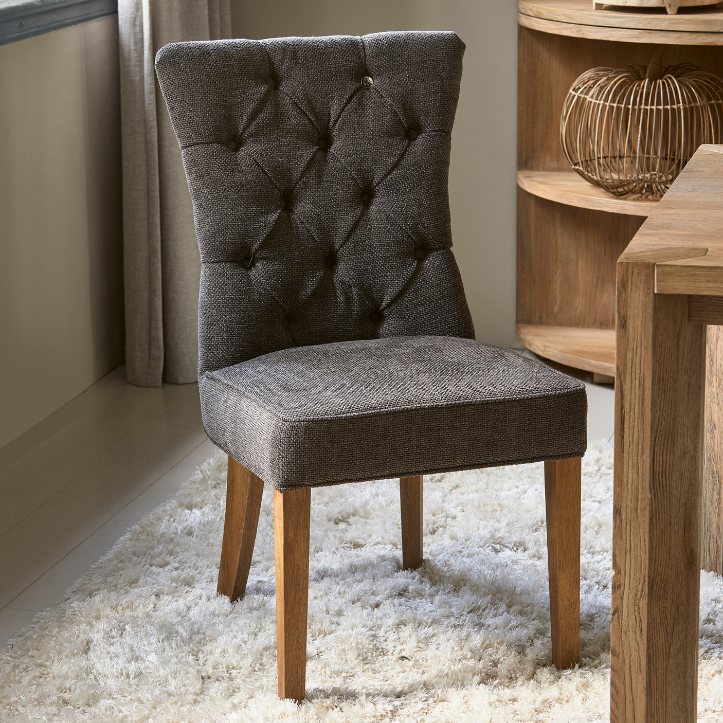 Balmoral spisestol brun ben Riviera Maison Spisestol