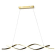 Lysekrone Lorine børstet gull Richmond Interiors Taklampe