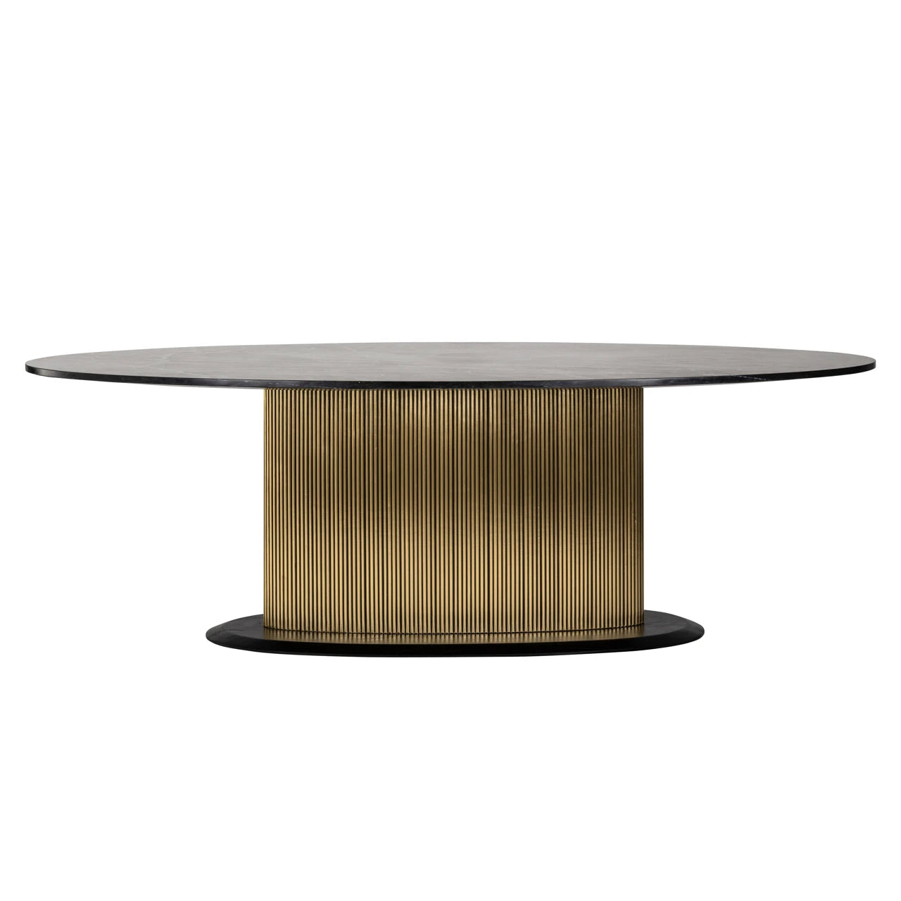 Spisebord Ironville gull ovalt 235 Richmond Interiors Spisebord