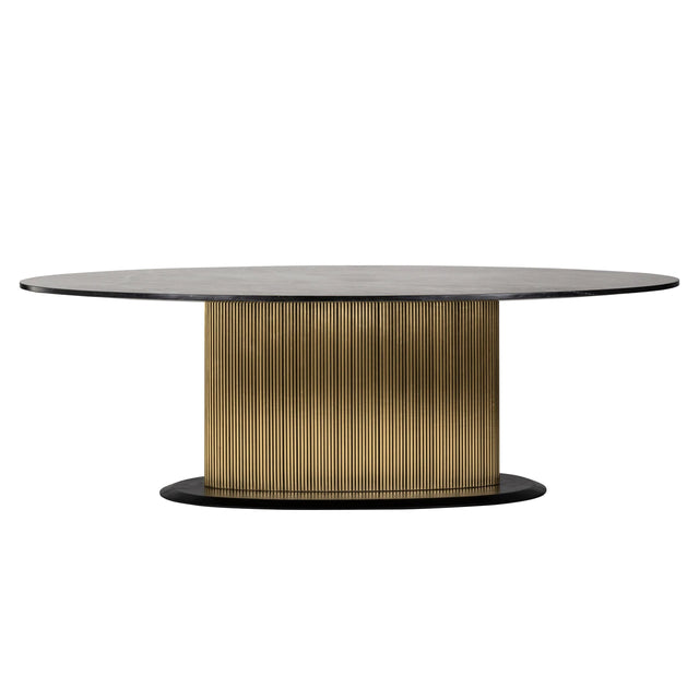 Spisebord Ironville gull ovalt 235 Richmond Interiors Spisebord