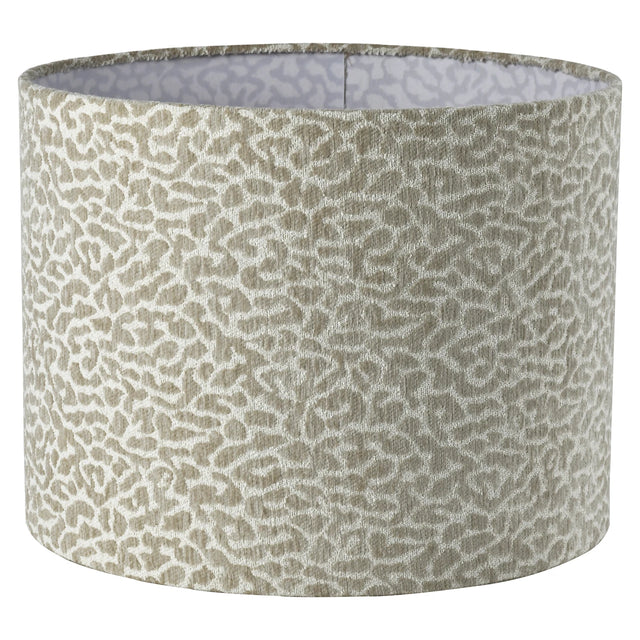 Lampeskjerm Zena beige leopard 50Ø Richmond Interiors Lampeskjerm