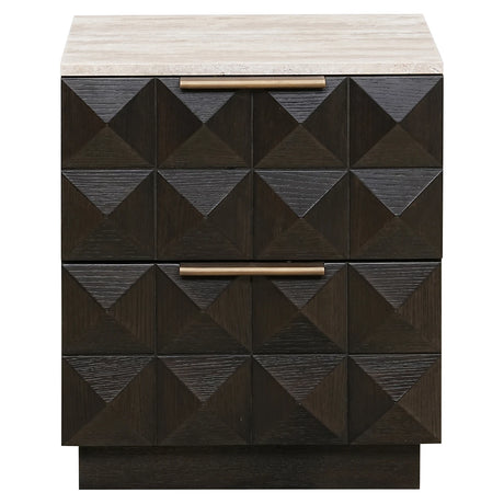 Nattbord Claremont brun Richmond Interiors Nattbord