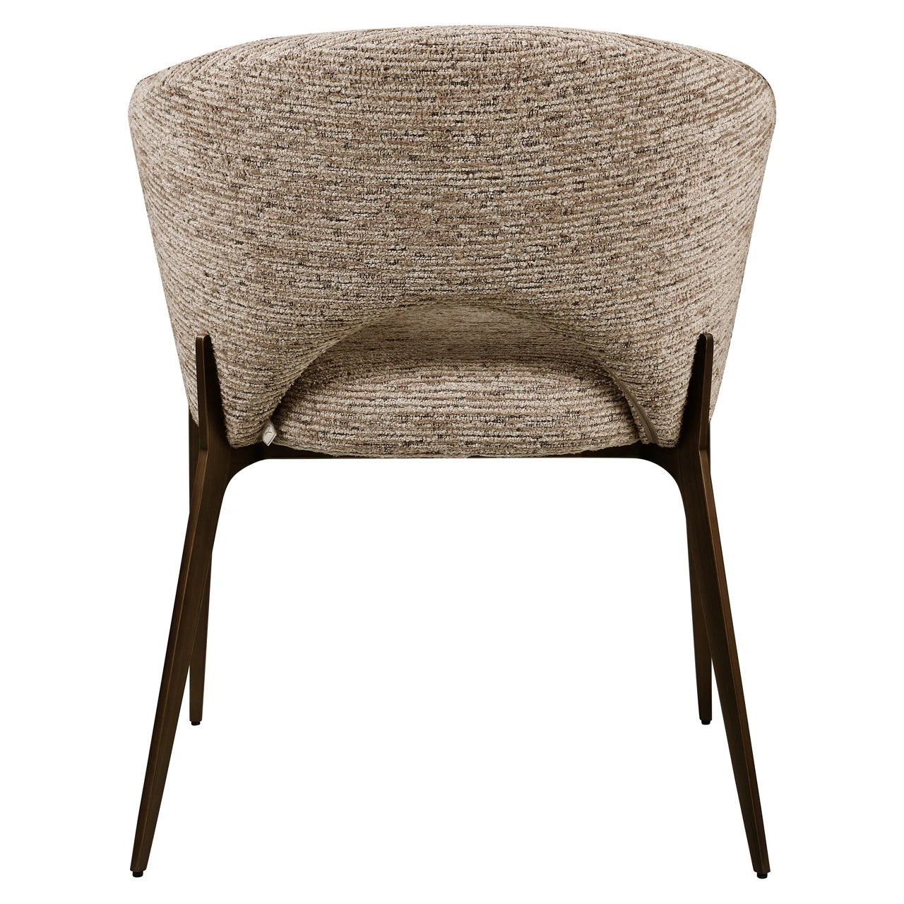 Spisestol Kenzi mocca linear brannhemmende Richmond Interiors Spisestol