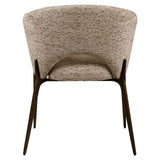 Spisestol Kenzi mocca linear brannhemmende Richmond Interiors Spisestol