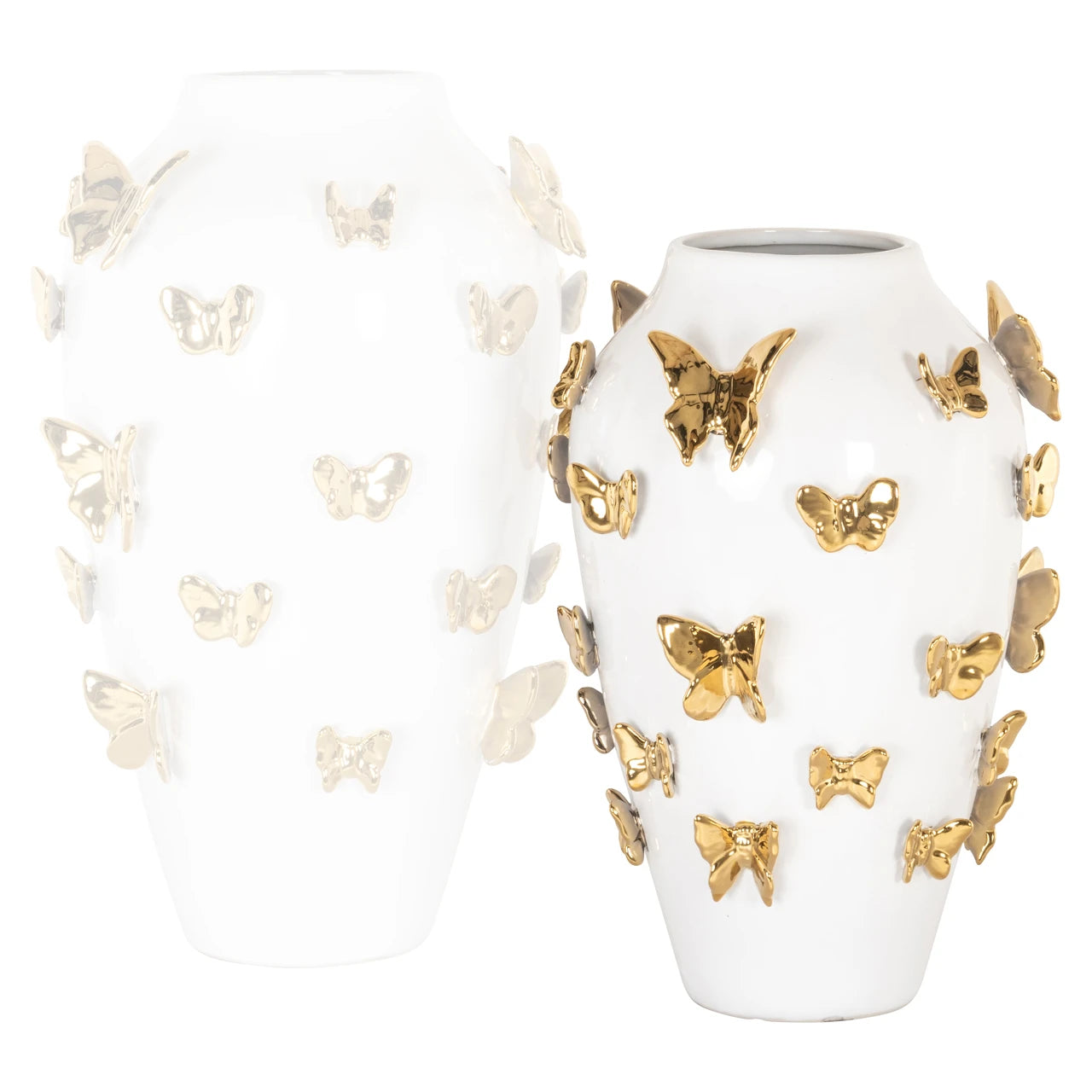 Vase Butterfly hvit liten Richmond Interiors Vase