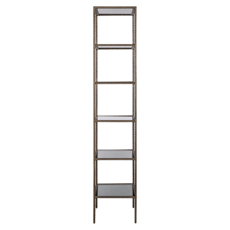 Displayskap Sheridon gull Richmond Interiors Vitrineskap