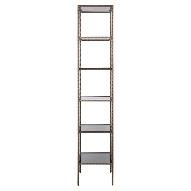 Displayskap Sheridon gull Richmond Interiors Vitrineskap