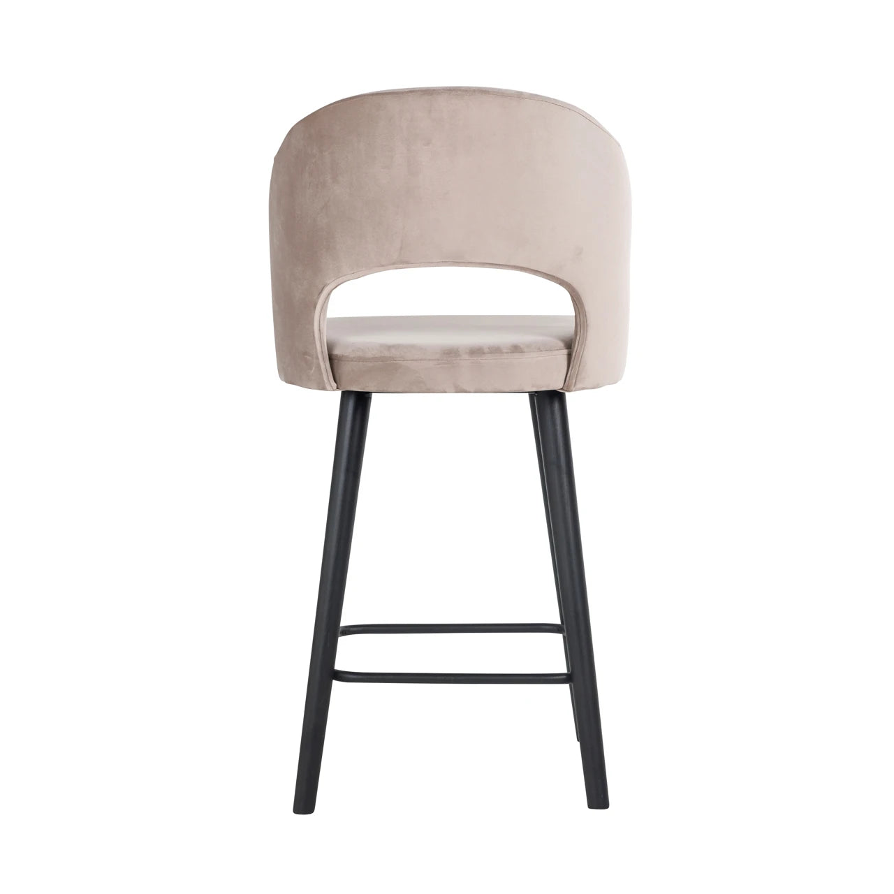 krakk Savoy i khakifarget fløyel Richmond Interiors Barstol