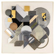 Veggkunst 3D blokk svart/gull Richmond Interiors Bilde