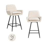 Counter stool Linsey niagara beige sett med 2 Richmond Interiors Barstol