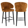 Barkrakk Indigo gammel gull trekant Richmond Interiors Barstol