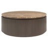 Salongbord Russo askebrun 90Ø Richmond Interiors Sofabord