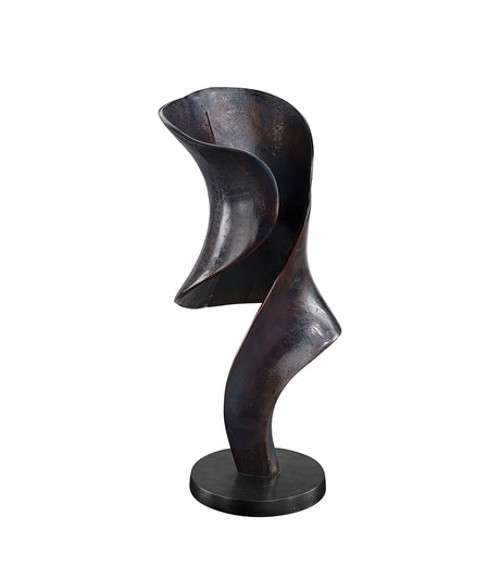 BESANO metall statue Artwood Pynteartikler