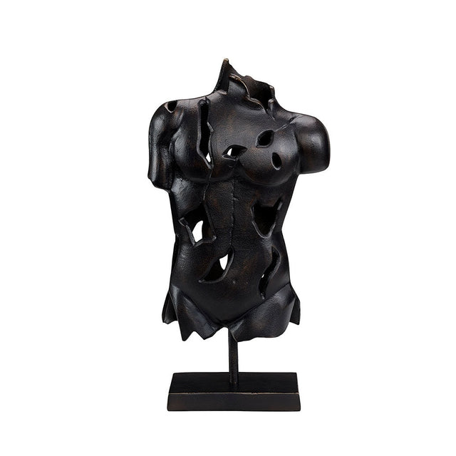 TORSO statue i metall Artwood Pynteartikler