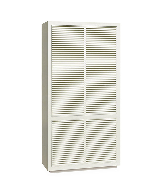 HAYDEN skap i eikefiner Artwood Vitrineskap