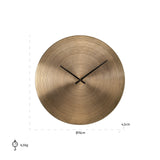 Klokke Aden gull Richmond Interiors Veggur