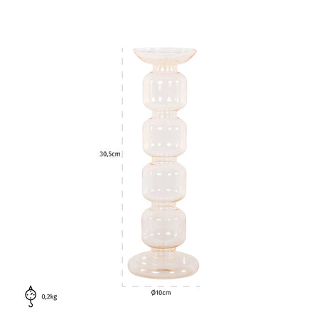 lysholder Rabia ravfarget medium Richmond Interiors Lysestake
