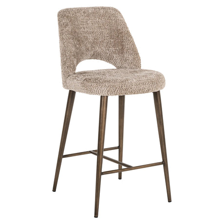 Krakk Delphine med vakker natur brannhemmende Richmond Interiors Barstol