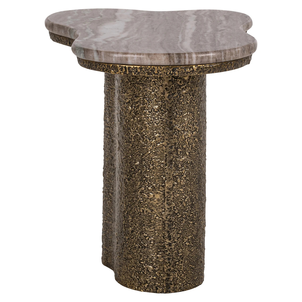 Endebord Abandos antikk messing Richmond Interiors Sidebord