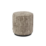 Puff & Fotskammel Lexie greige 45Ø Richmond Interiors Pall