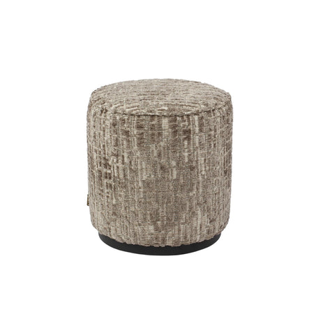 Puff & Fotskammel Lexie greige 45Ø Richmond Interiors Pall