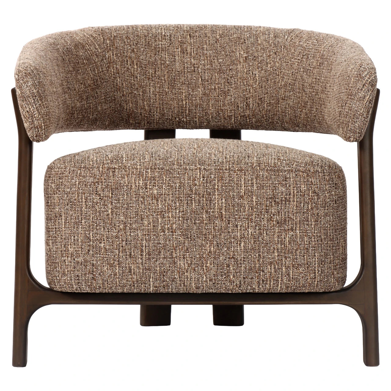 Lounge chair Dalara brun tweed Richmond Interiors Lenestol