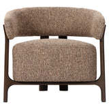 Lounge chair Dalara brun tweed Richmond Interiors Lenestol