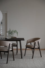 Barnaby lenestol mørk beige/brun Rowico Lenestol