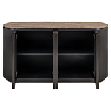 Sideboard Russo askebrun med 4 dører Richmond Interiors Skjenk