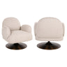 Lounge chair Kagney biscotti svingbar Richmond Interiors Lenestol