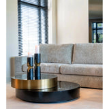 Salongbord Alexander Jones svart/gull Slice Richmond Interiors Sofabord